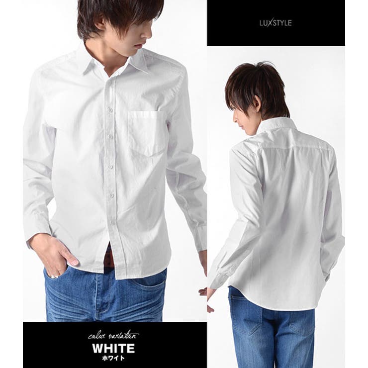 輝く高品質な お兄系 メンズカラーリングシャツ[品番：LU000002241 シャツ トップス