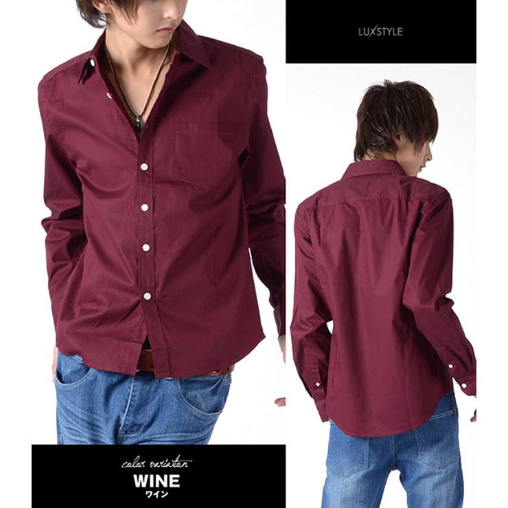 円高還元 お兄系 シャツ メンズカラーリングシャツ[品番：LU000002241 リラクゼーショングッズ