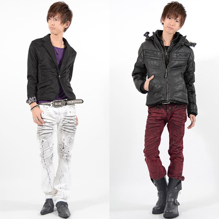 お兄系 メンズ デニムパンツお兄系デニム[品番：LU000002505]｜LUXSTYLE（ラグスタイル）のメンズファッション通販
