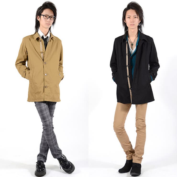 お兄系 メンズ コートステンカラ コート 品番 Lu Luxstyle ラグスタイル のメンズ ファッション通販 Shoplist ショップリスト