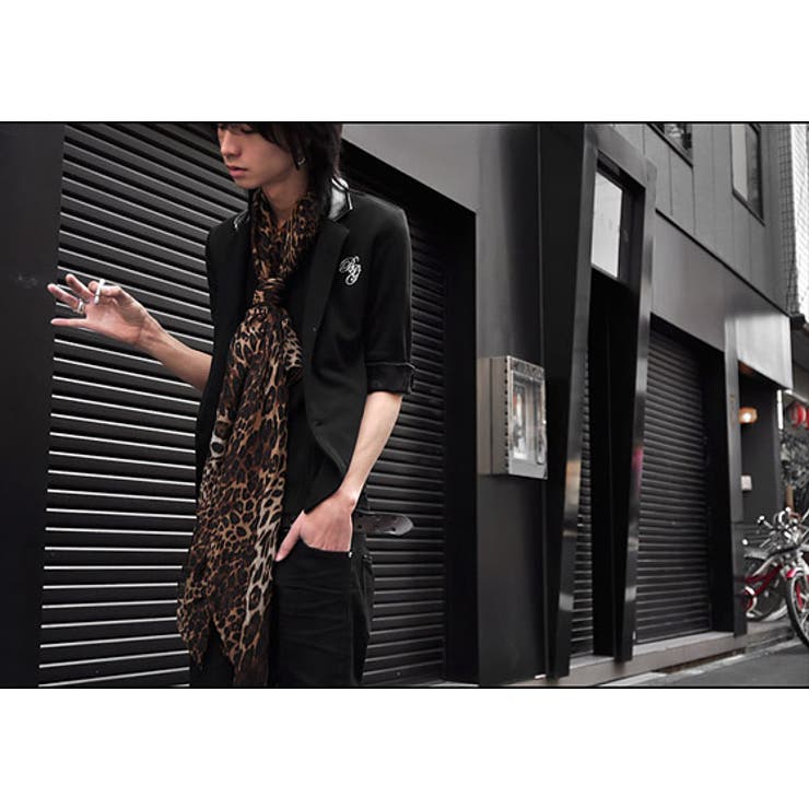 新品タグ付き！ARMANI COLLEZIONI ヒョウ柄ストール 男女兼用 ARMANI EXCHANGE アルマーニ エクスチェンジ マフラー ストール
