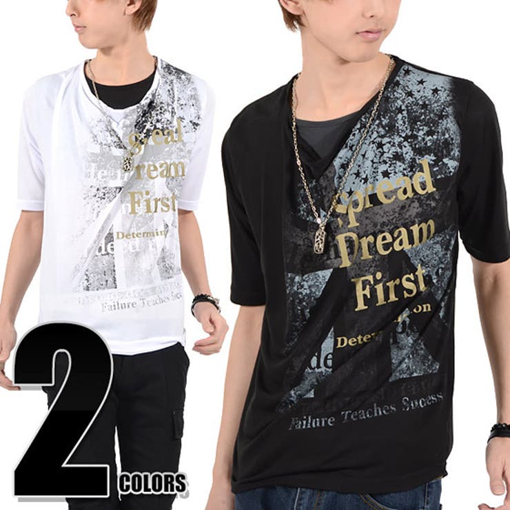 はっちゃん様　おまとめ割り　yosaウェア メンズTシャツ　M お兄系 Tシャツ メンズ[品番：LU000002824]｜LUXSTYLE（ラグ