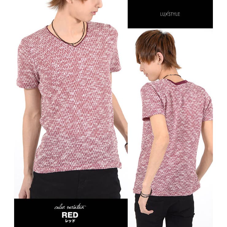 お兄系 メンズ TシャツメンズTシャツ[品番：LU000002910