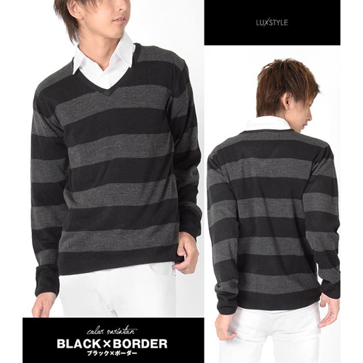 お兄系 ニット メンズ | LUXSTYLE | 詳細画像3