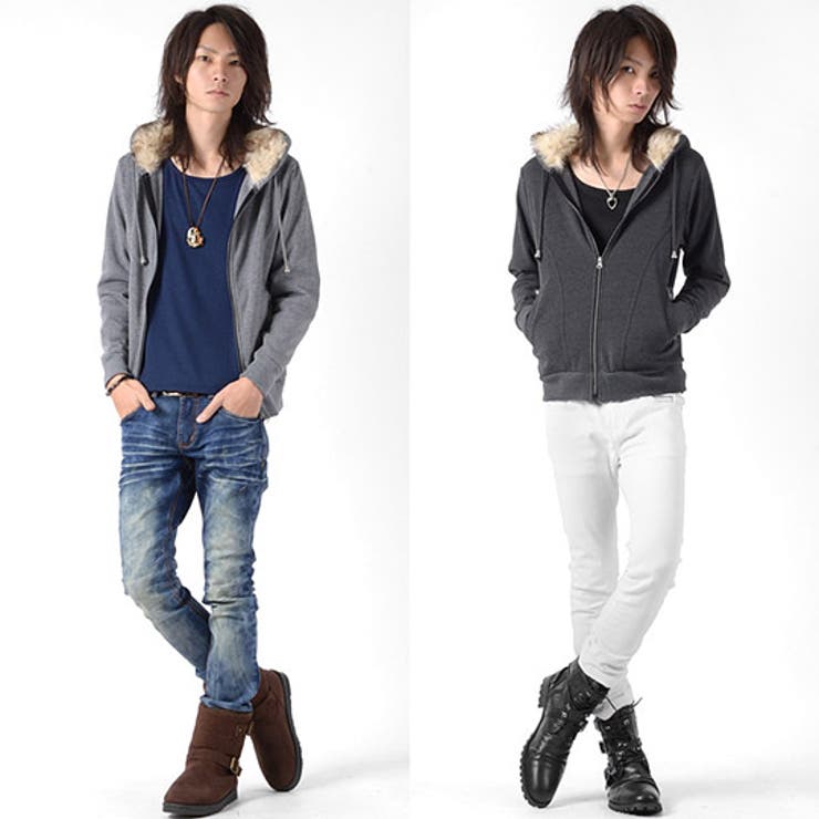 お兄系 メンズ パーカーお兄系パーカー[品番：LU000003327