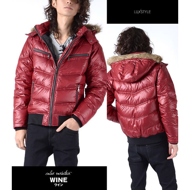 人気定番の お兄系 メンズ ダウン[品番：LU000003448]｜LUXSTYLE（ラグ アウター