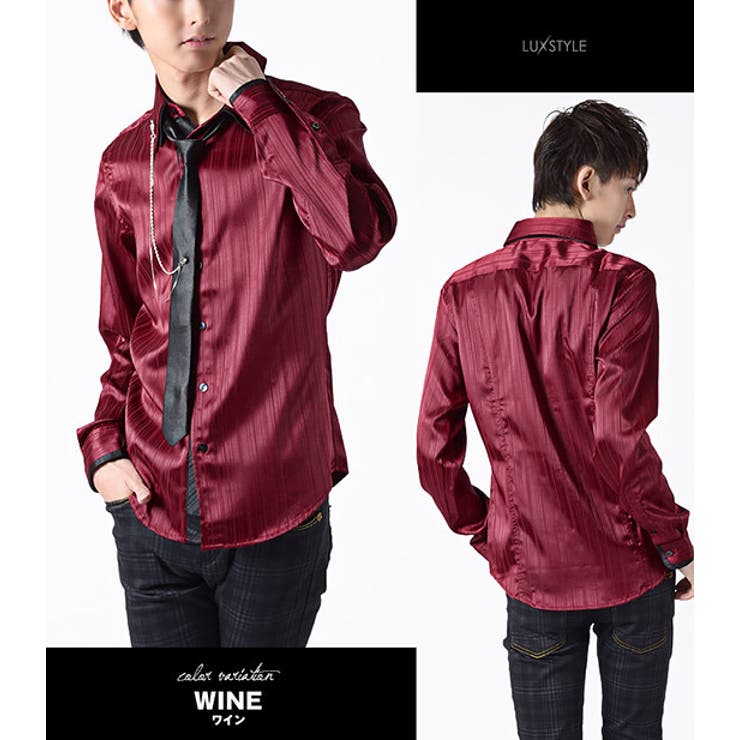 ホスト シャツ お兄系V系[品番：LU000003447]｜LUXSTYLE（ラグ