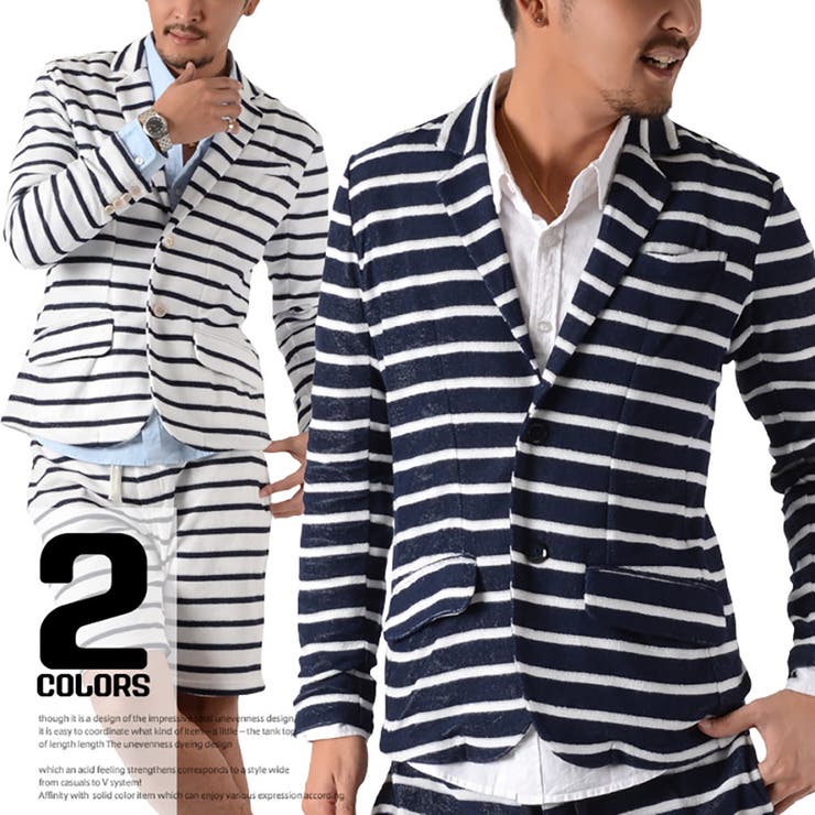 BITTER メンズ ボーダー | LUXSTYLE | 詳細画像1