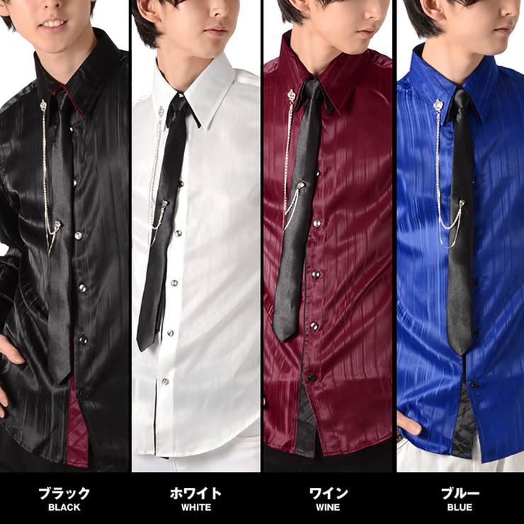 ホスト シャツ お兄系V系[品番：LU000004020]｜LUXSTYLE（ラグ