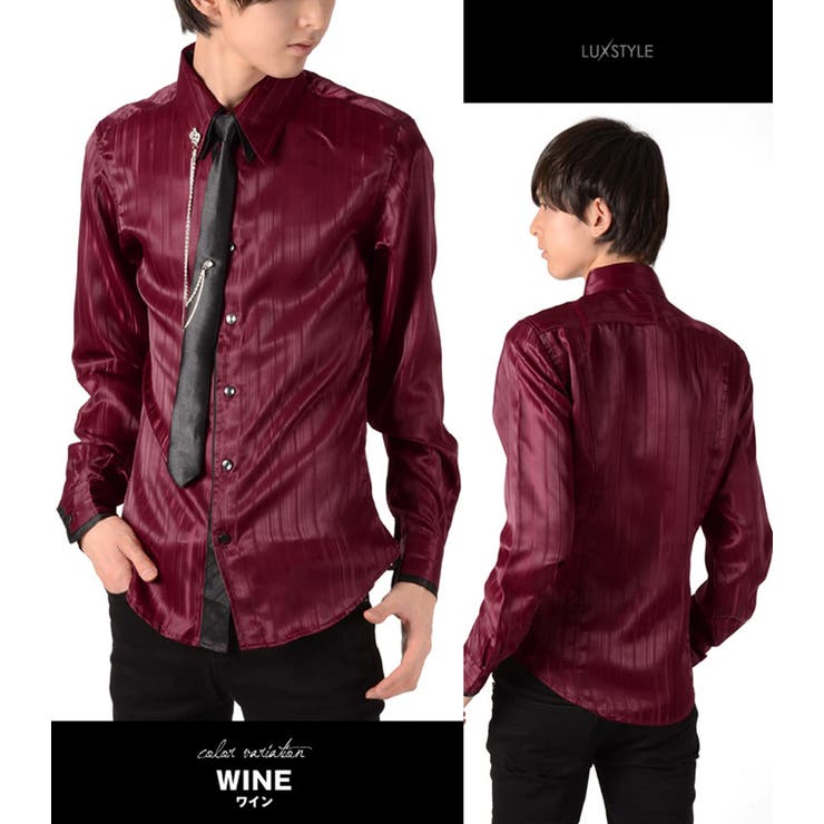 ホスト シャツ お兄系V系[品番：LU000004020]｜LUXSTYLE（ラグ