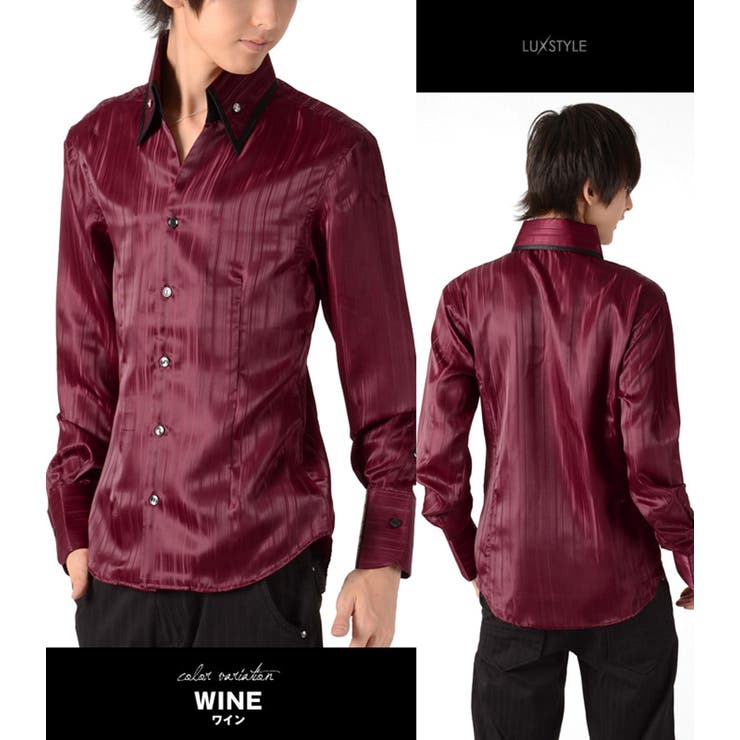 ホスト シャツ お兄系V系[品番：LU000004275]｜LUXSTYLE（ラグ