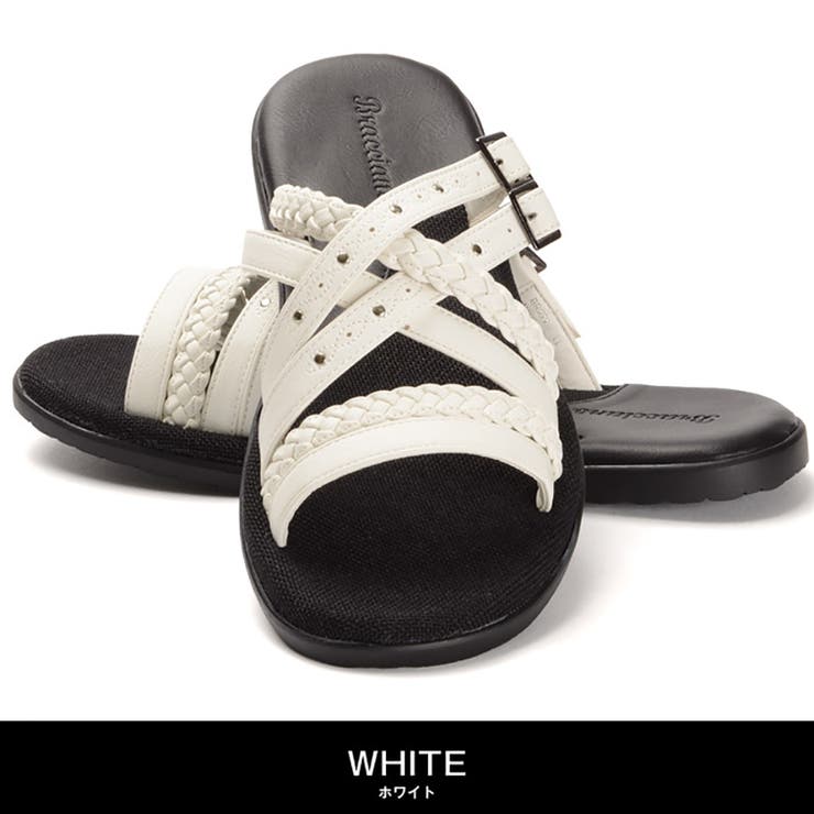 ⭐️大人気の定番⭐️レザーサンダル　白　23cm White Prestige Calf Leather Sandal | Church's