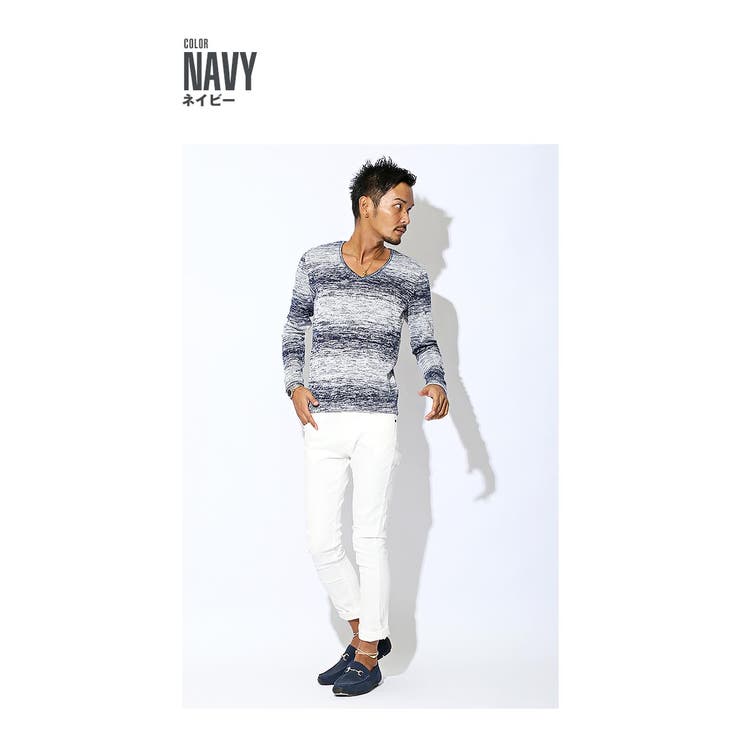 ニット メンズ ニットソー | LUXSTYLE | 詳細画像12