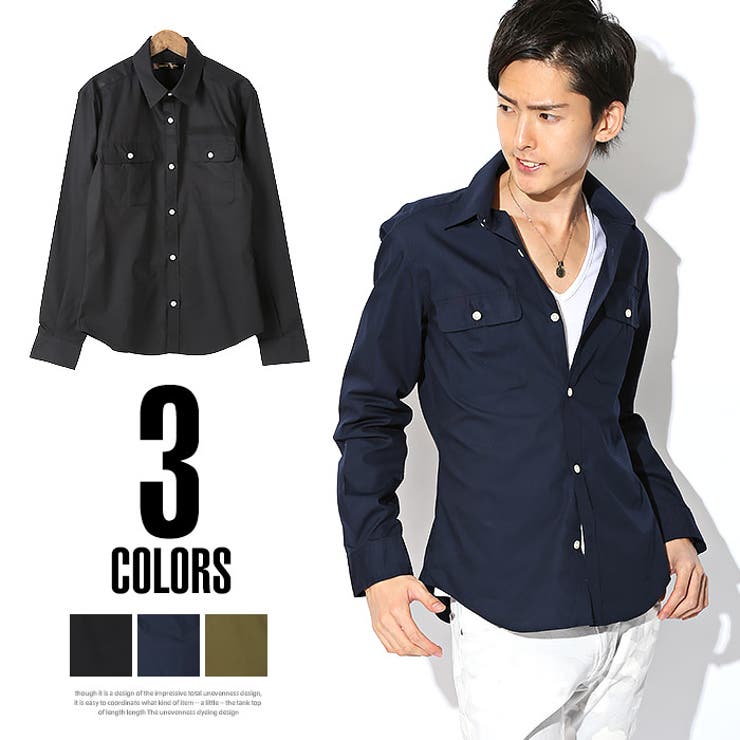 シャツ メンズ ミリタリー | LUXSTYLE | 詳細画像1
