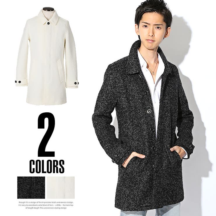 ステンカラーコート メンズ ショップコート【RAYZEIMPRESSIONS(レ