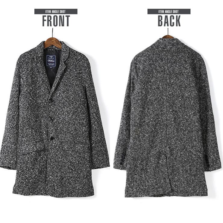 チェスターコート メンズ ニットコートコート 品番 Lu Luxstyle ラグスタイル のメンズ ファッション通販 Shoplist ショップリスト