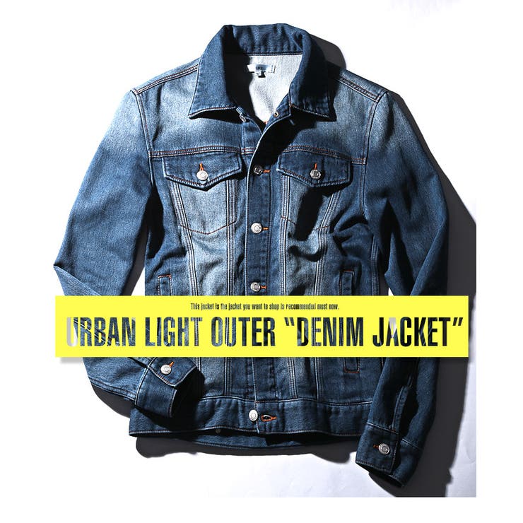 BITTER デニムジャケット メンズカットデニム[品番：LU000005083