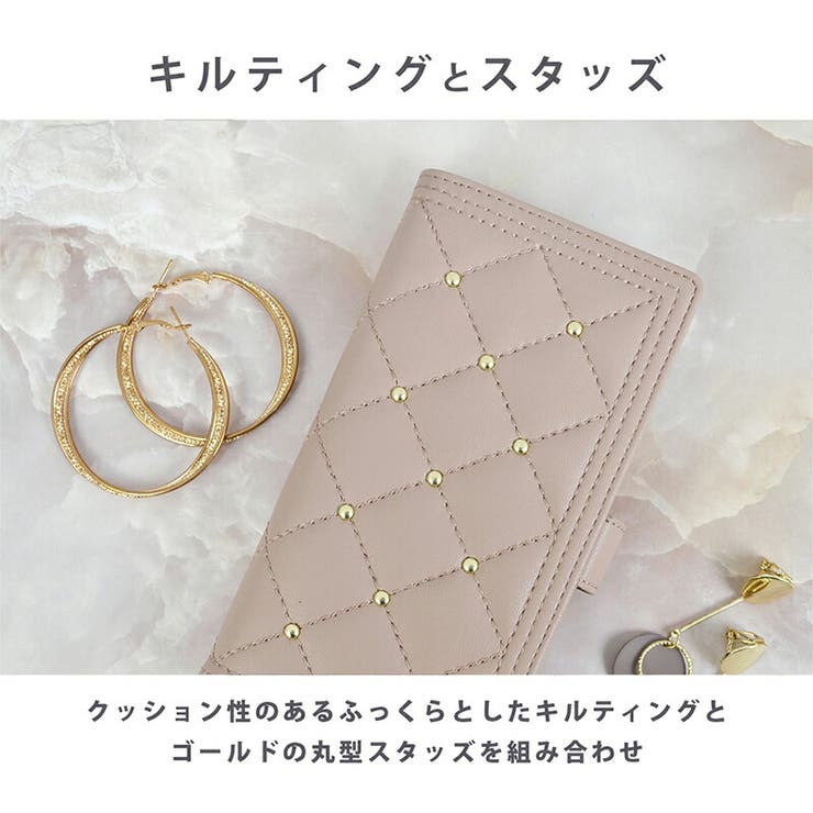 多機種対応両利きマルチ手帳CECILMcBEE「キルティング手帳ケース」セシルマクビーマルチケース左利き手帳型ケースXperiaエクスペリアGalaxyギャラクシーiphoneアイフォン