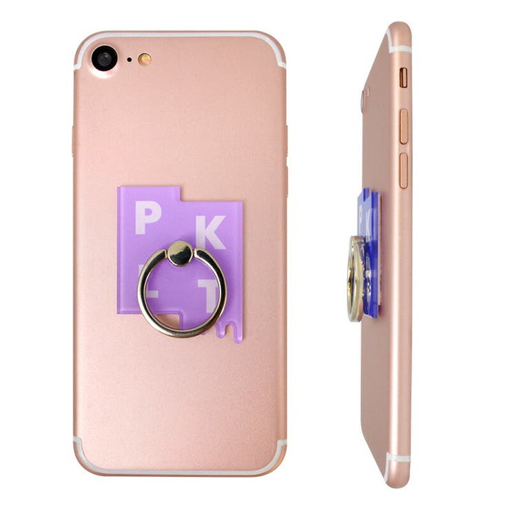 ピンクラテ pinklatte キッズ スマホアクセサリー ring スタンド iphone xperia galaxy aquos スマートフォン 落下防止 かわいい ブランド
