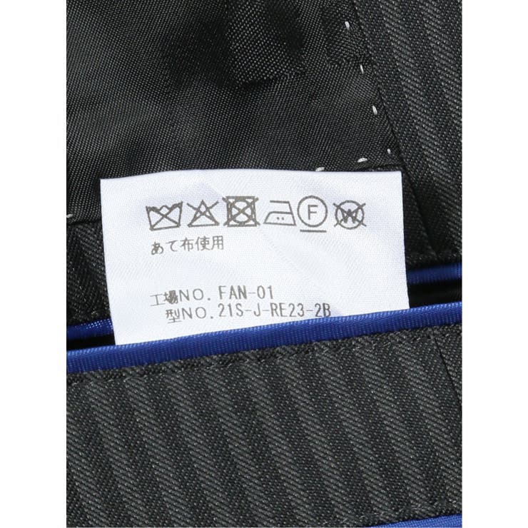 光沢ウール混ストレッチ スリムフィット 2ボタン2ピーススーツ | TAKA-Q MEN | 詳細画像15 