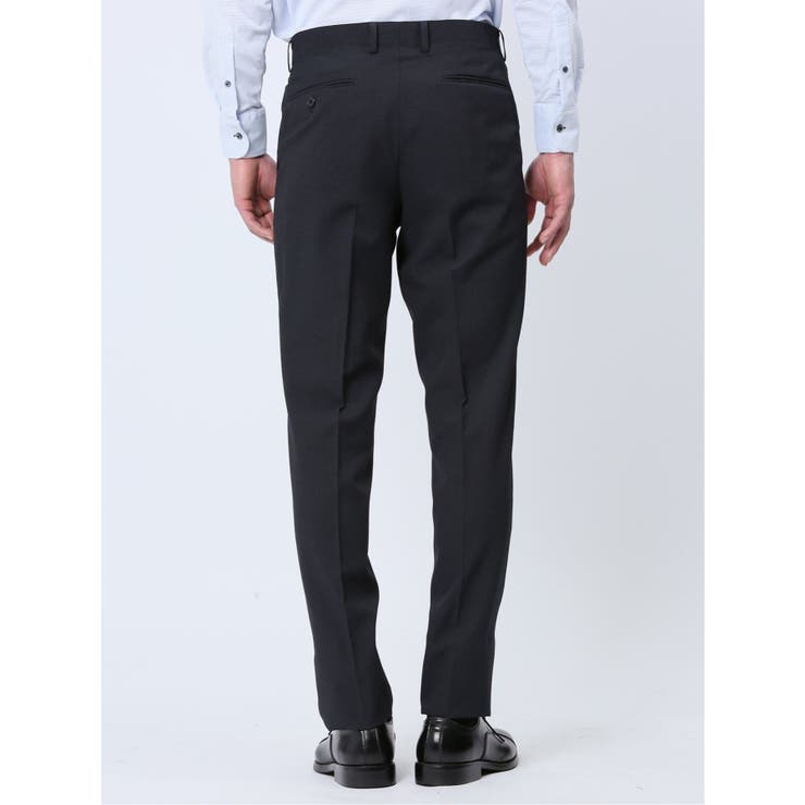 ストレッチウォッシャブル スリムフィット 2ボタン2ピーススーツ チェック紺 | TAKA-Q MEN | 詳細画像10 