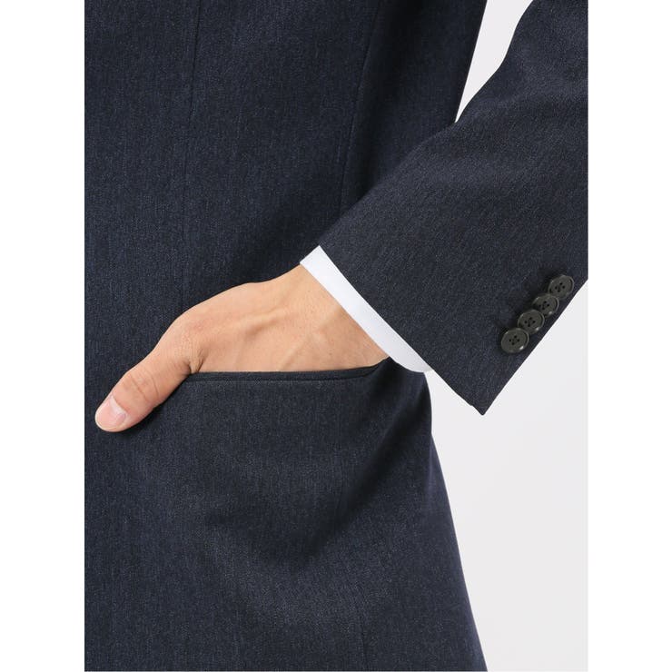 ウール調 ストレッチウォッシャブル スリムフィット | TAKA-Q MEN | 詳細画像9 