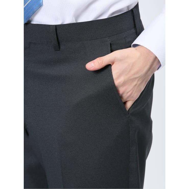 ストレッチウォッシャブル レギュラーフィット 2ボタン2ピーススーツ | TAKA-Q MEN | 詳細画像12 