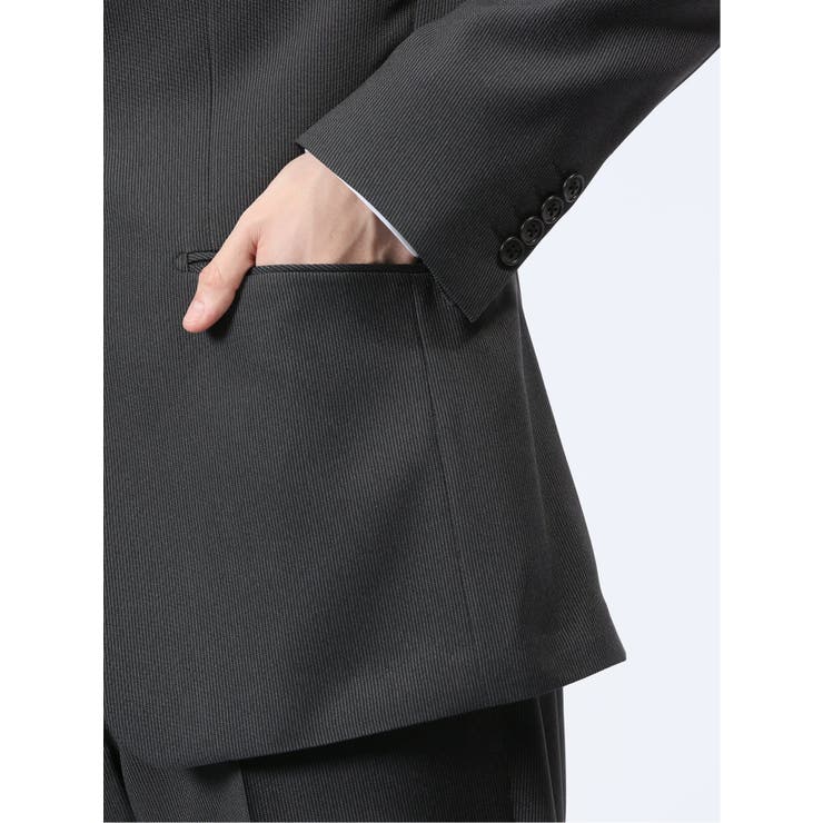 ストレッチウォッシャブル レギュラーフィット 2ボタン2ピーススーツ | TAKA-Q MEN | 詳細画像9 