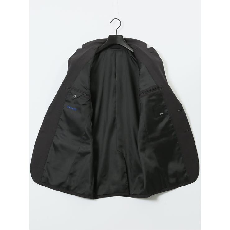 ストレッチウォッシャブル スリムフィット 2ボタン2ピーススーツ 千鳥黒 | TAKA-Q MEN | 詳細画像10 