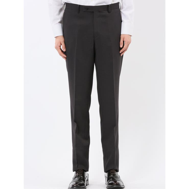 ストレッチウォッシャブル スリムフィット 2ボタン2ピーススーツ 千鳥黒 | TAKA-Q MEN | 詳細画像11 