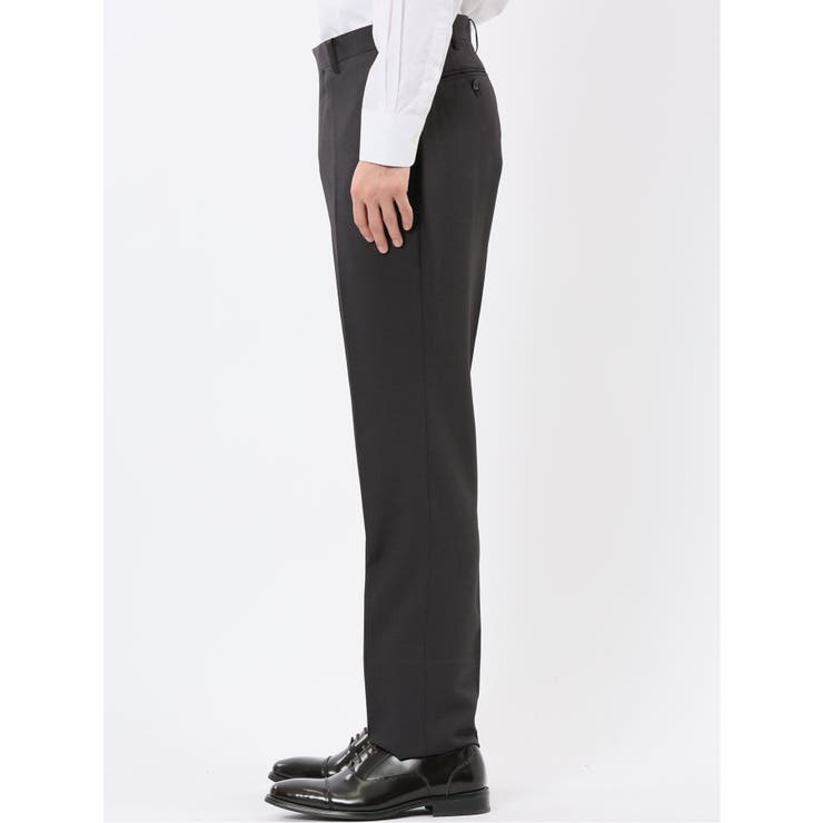 ストレッチウォッシャブル スリムフィット 2ボタン2ピーススーツ 千鳥黒 | TAKA-Q MEN | 詳細画像12 