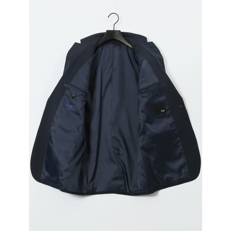 ストレッチウォッシャブル スリムフィット 2ボタン2ピーススーツ 組織紺 | TAKA-Q MEN | 詳細画像10 