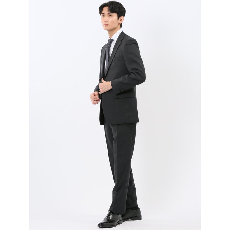 ストレッチウォッシャブル スリムフィット 2ボタン2ピーススーツ | TAKA-Q MEN | 詳細画像2 