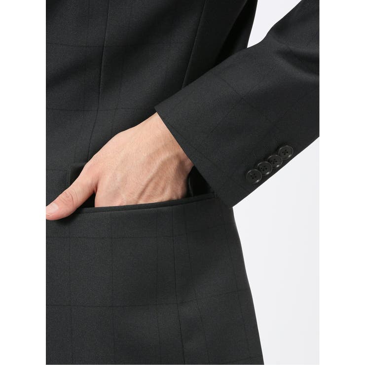 ストレッチウォッシャブル スリムフィット 2ボタン2ピーススーツ | TAKA-Q MEN | 詳細画像9 