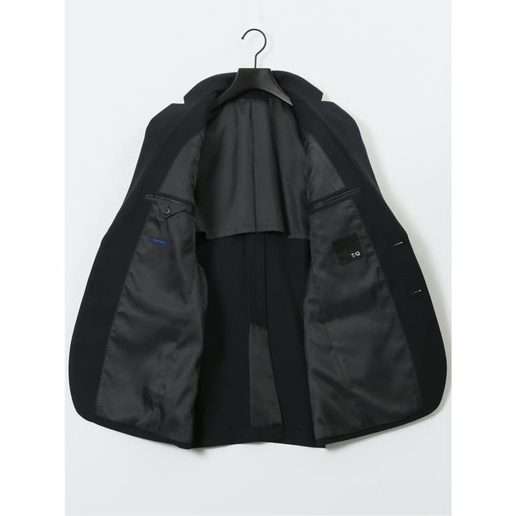 ストレッチウォッシャブル スリムフィット 2ボタン2ピーススーツ 組織紺 | TAKA-Q MEN | 詳細画像10 