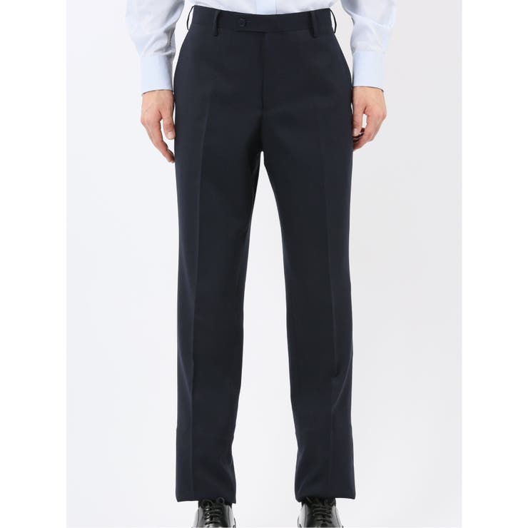 ストレッチウォッシャブル スリムフィット 2ボタン2ピーススーツ 組織紺 | TAKA-Q MEN | 詳細画像11 