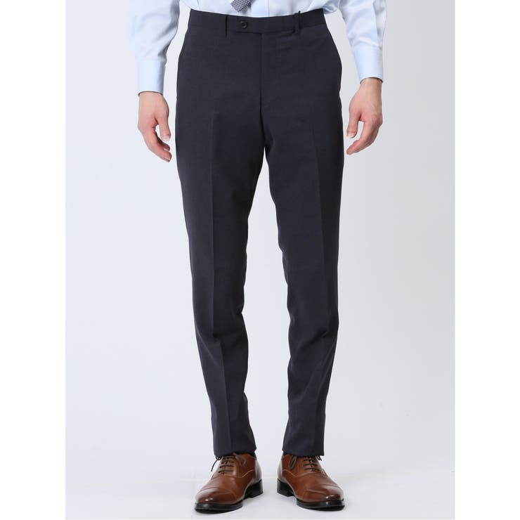 軽量ストレッチ レギュラーフィット 2ボタン2ピーススーツ 千鳥紺 | TAKA-Q MEN | 詳細画像11 