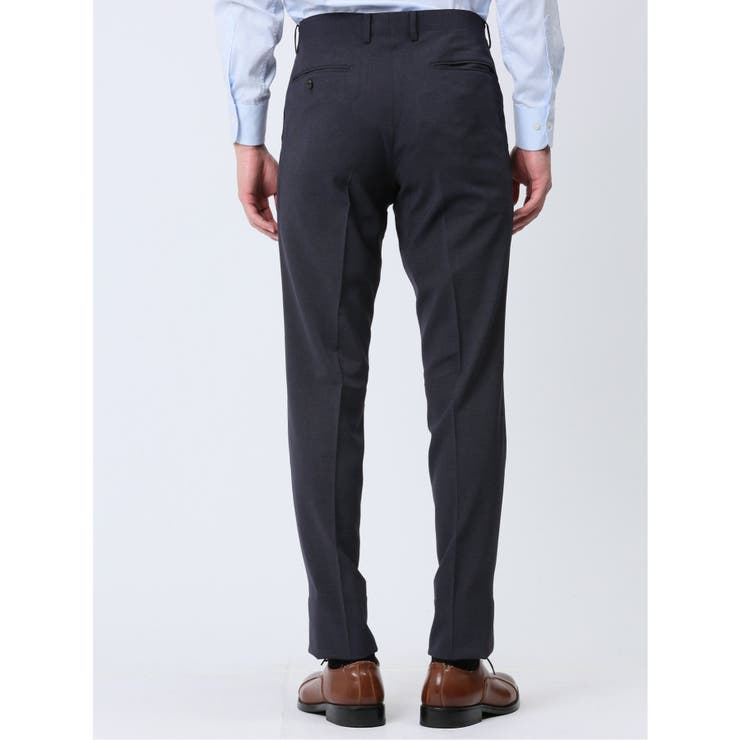 軽量ストレッチ レギュラーフィット 2ボタン2ピーススーツ 千鳥紺 | TAKA-Q MEN | 詳細画像12 