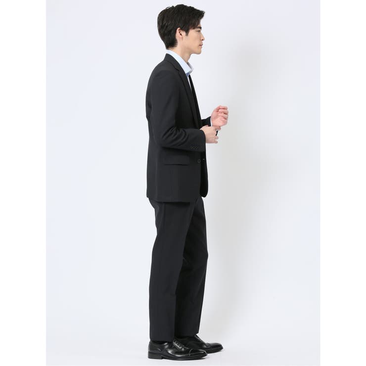 ストレッチウォッシャブル スリムフィット 2ボタン2ピーススーツ | TAKA-Q MEN | 詳細画像4 