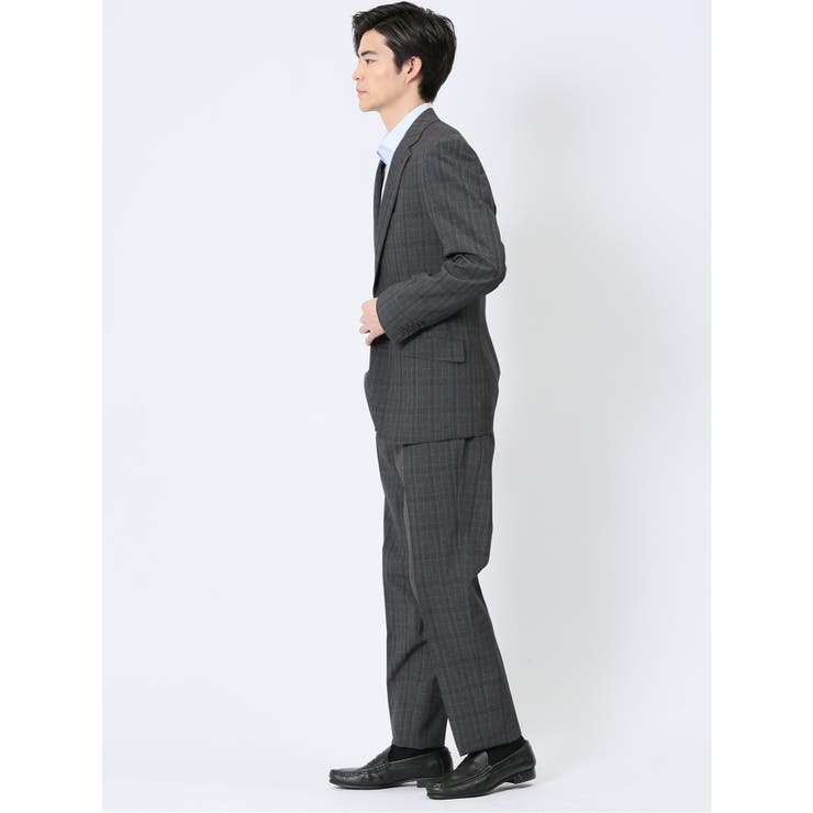 ストレッチウォッシャブル レギュラーフィット 2ボタン2ピーススーツ | TAKA-Q MEN | 詳細画像2 