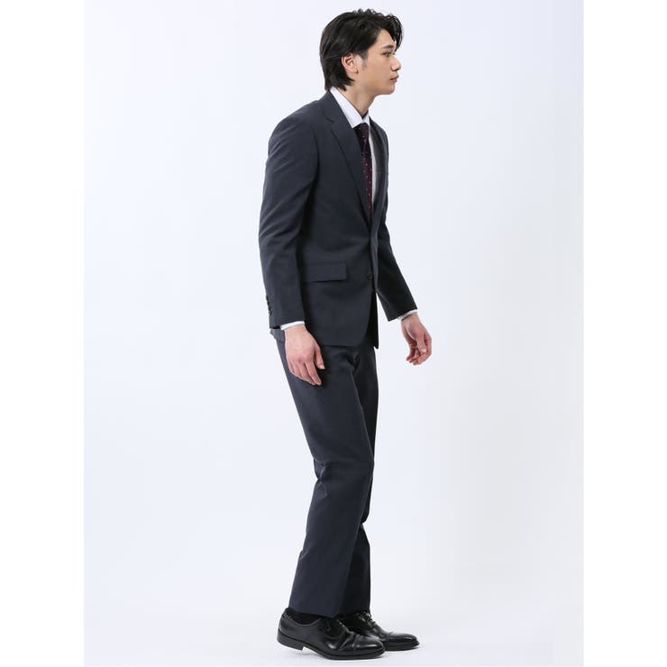 ストレッチウォッシャブル レギュラーフィット 2ボタン2ピーススーツ | TAKA-Q MEN | 詳細画像4