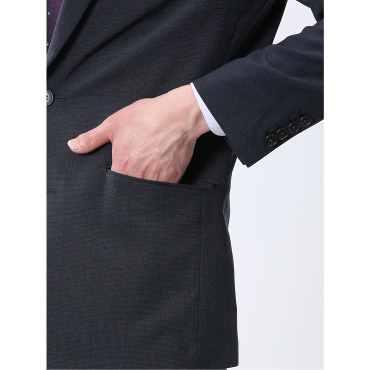 ストレッチウォッシャブル レギュラーフィット 2ボタン2ピーススーツ | TAKA-Q MEN | 詳細画像9