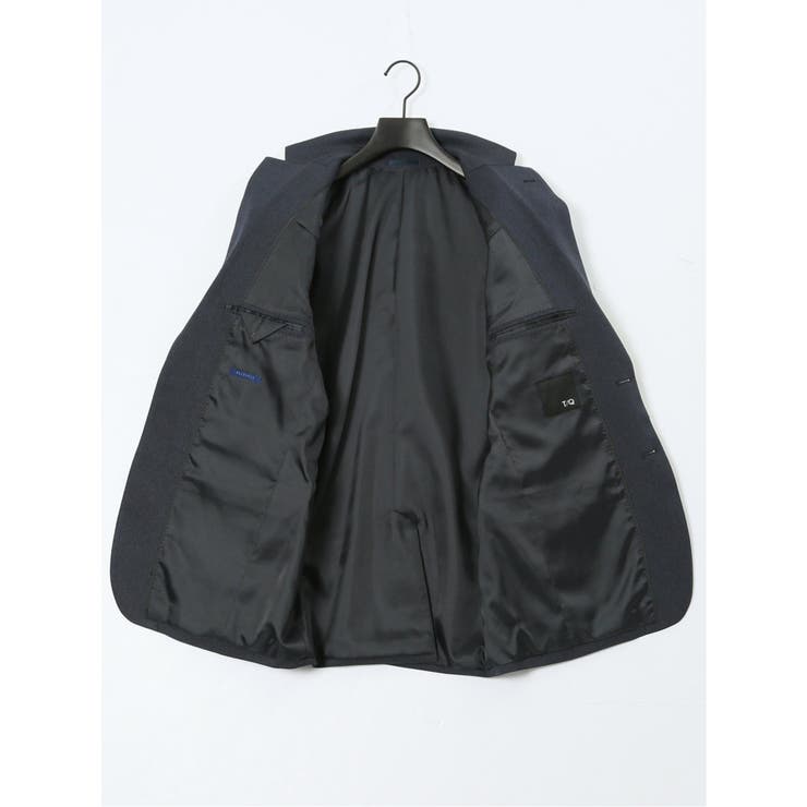 ストレッチウォッシャブル レギュラーフィット 2ボタン2ピーススーツ 組織紺 | TAKA-Q MEN | 詳細画像10 