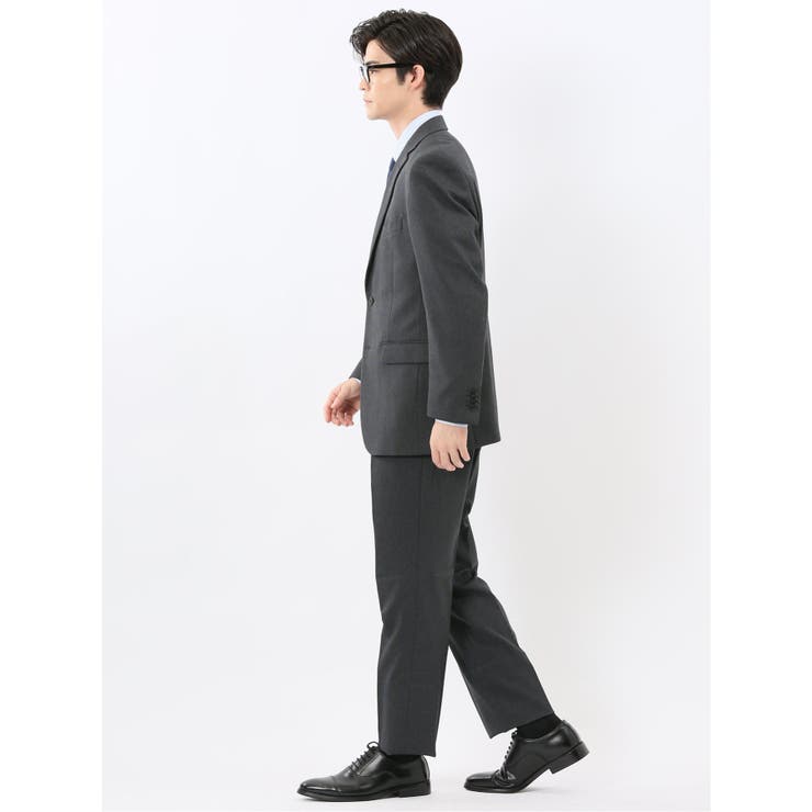 ストレッチウォッシャブル レギュラーフィット 2ボタン2ピーススーツ | TAKA-Q MEN | 詳細画像2