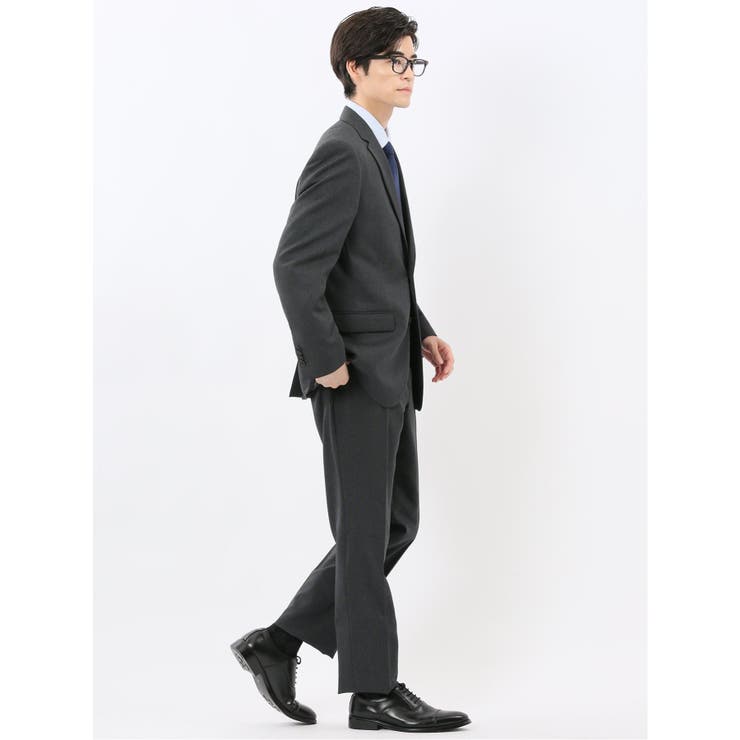 ストレッチウォッシャブル レギュラーフィット 2ボタン2ピーススーツ | TAKA-Q MEN | 詳細画像4