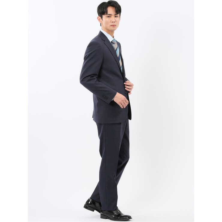 ストレッチウォッシャブル レギュラーフィット 2ボタン2ピーススーツ | TAKA-Q MEN | 詳細画像4 