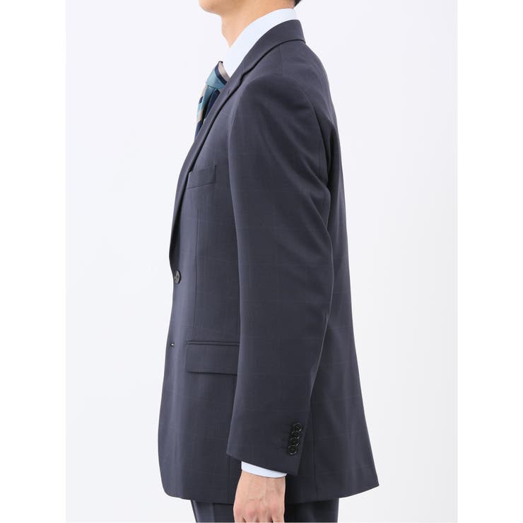 ストレッチウォッシャブル レギュラーフィット 2ボタン2ピーススーツ | TAKA-Q MEN | 詳細画像6 