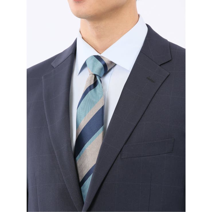 ストレッチウォッシャブル レギュラーフィット 2ボタン2ピーススーツ | TAKA-Q MEN | 詳細画像8 