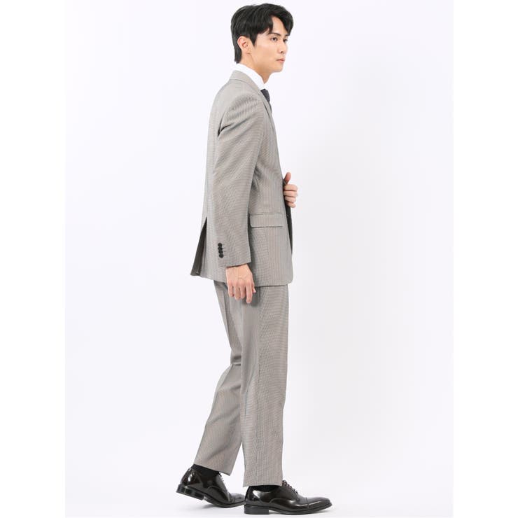 ストレッチウォッシャブル レギュラーフィット 2ボタン2ピーススーツ | TAKA-Q MEN | 詳細画像4 
