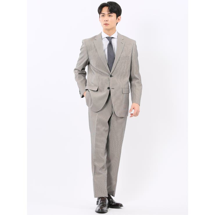 08チドリ | ストレッチウォッシャブル レギュラーフィット 2ボタン2ピーススーツ | TAKA-Q MEN